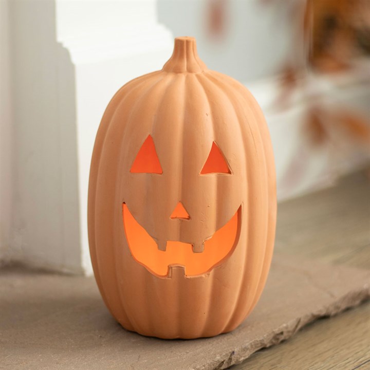 23cm Terracotta Pumpkin Ornament Sold by Funny Store