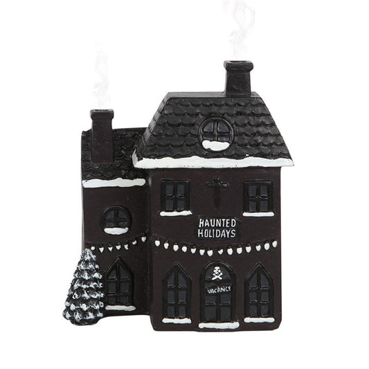 Haunted Holiday House Incense Cone Burner Sold by Funny Store