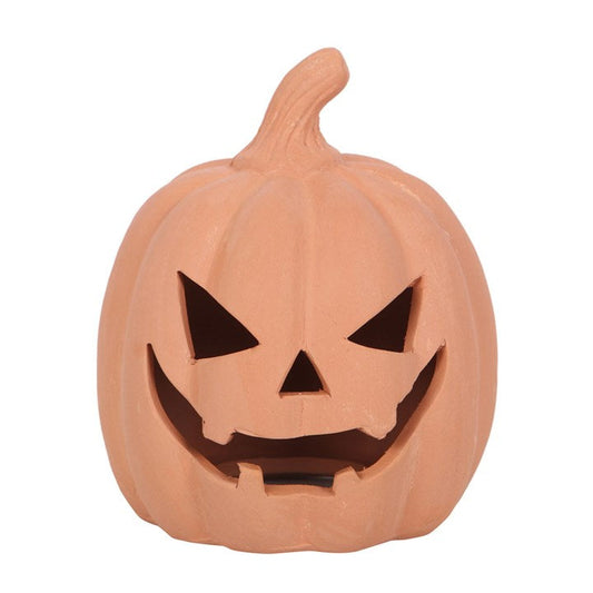 12.5cm Terracotta Pumpkin Ornament Sold by Funny Store
