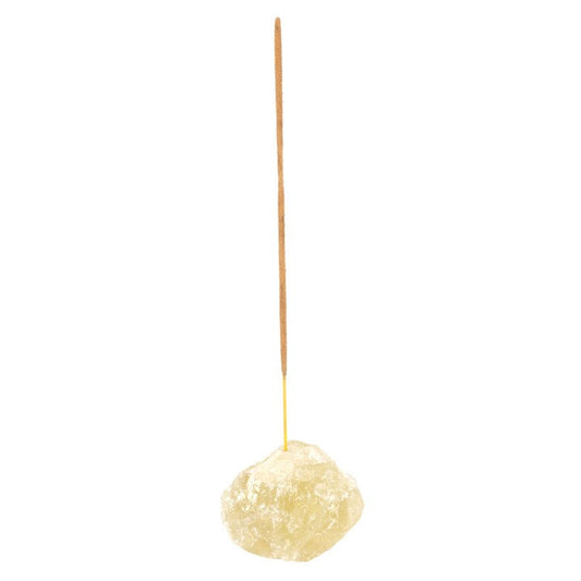 Citrine Crystal Incense Stick Holder Sold by Funny Store