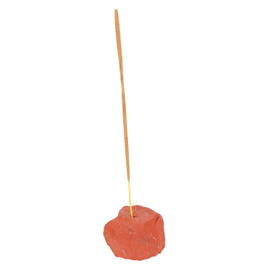 Red Jasper Crystal Incense Stick Holder Sold by Funny Store