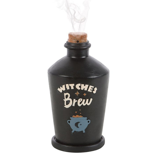 Witches Brew Potion Bottle Incense Cone Burner Sold by Funny Store