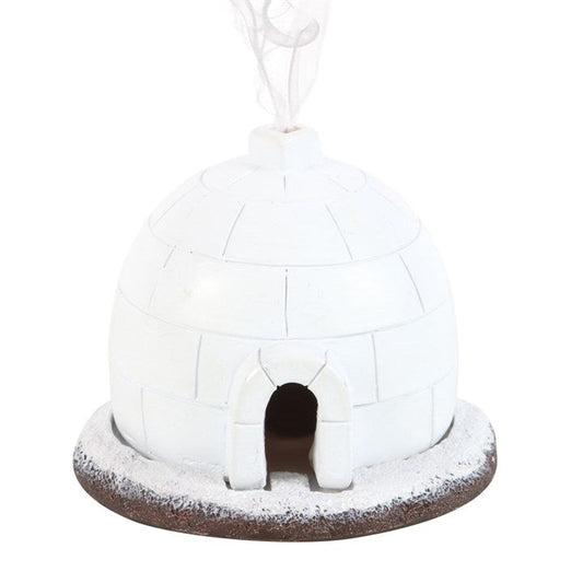 Winter Igloo Incense Cone Burner Sold by Funny Store