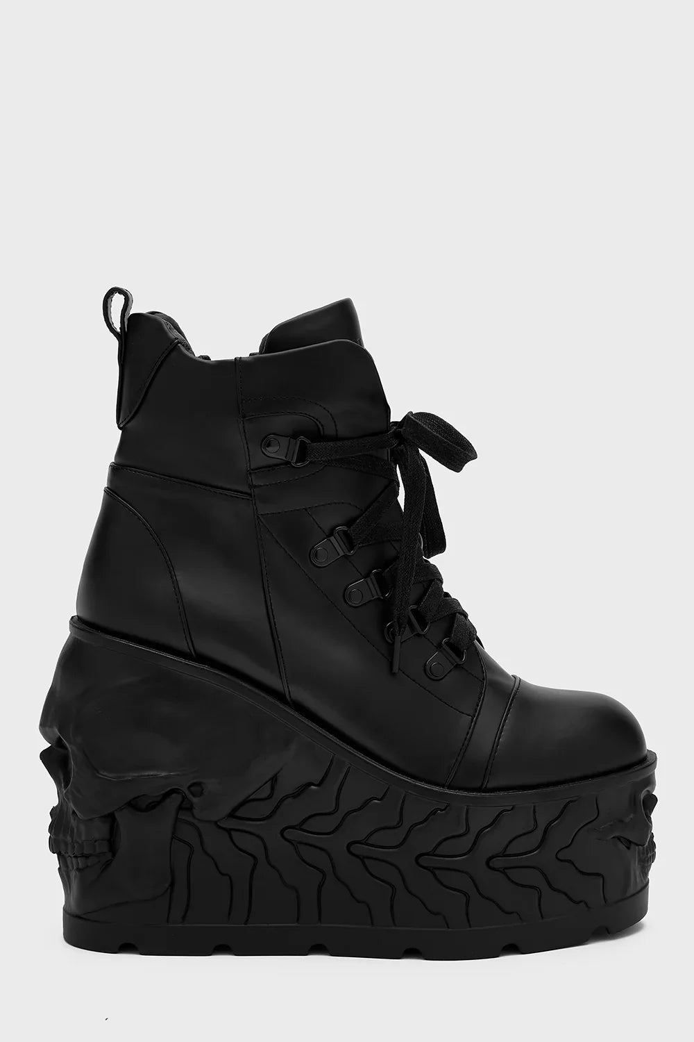 Killstar Doom Skull Platform Boot