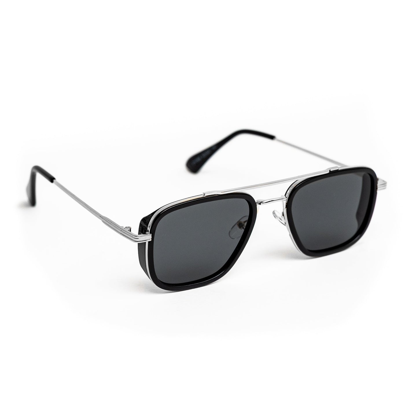 Silver Double Bridge Shades