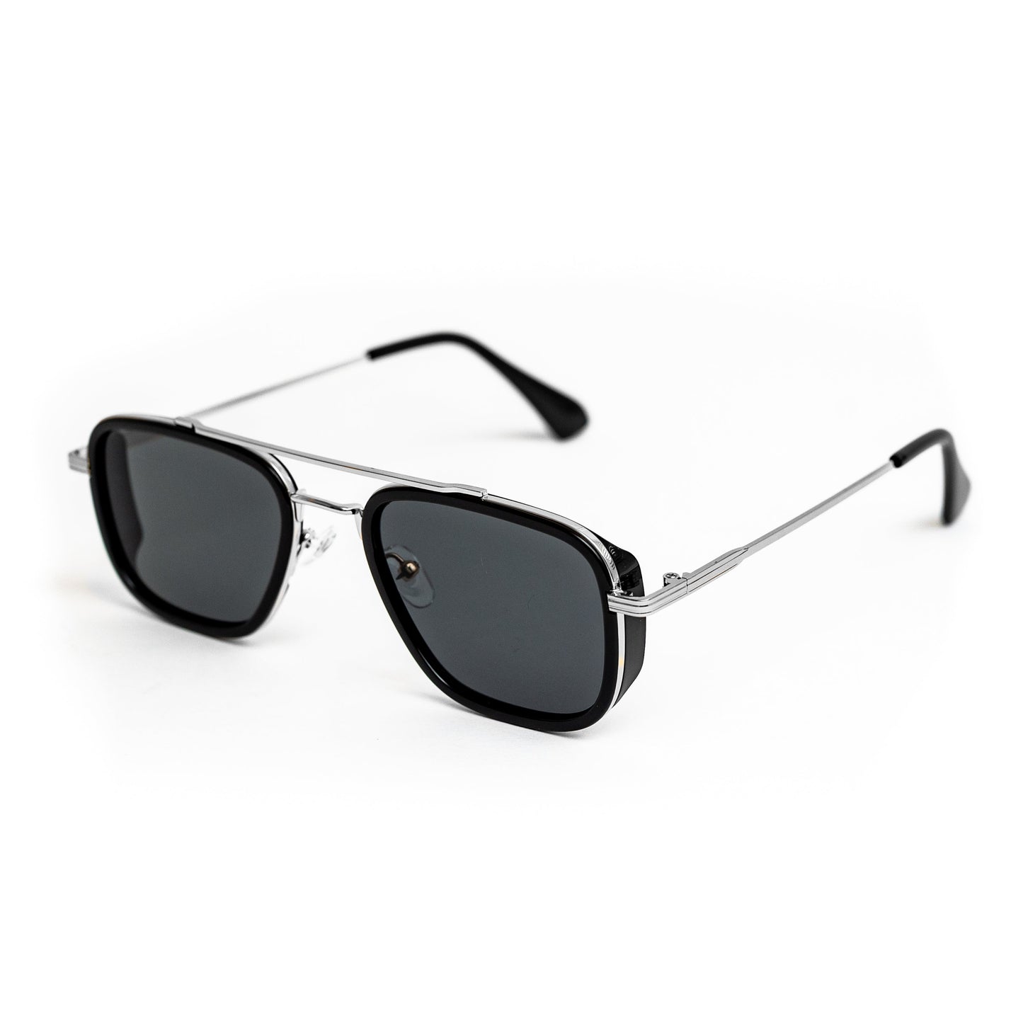 Silver Double Bridge Shades