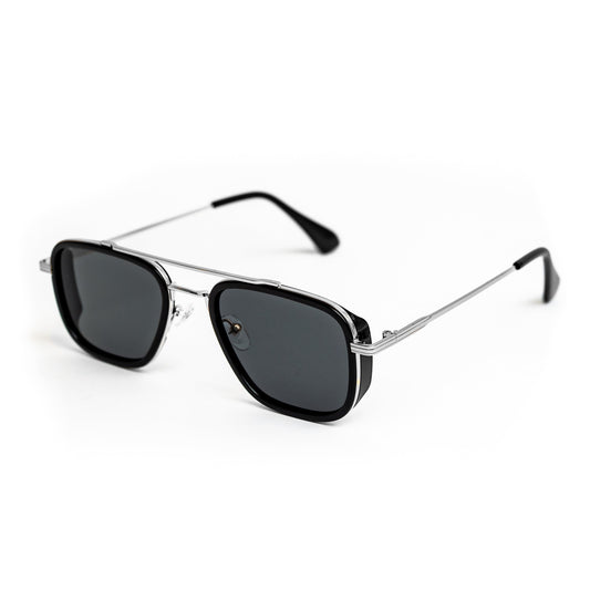 Silver Double Bridge Shades