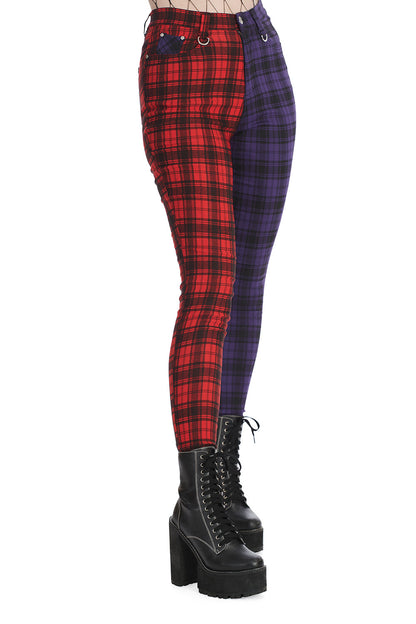 Banned Tartan Baily Trousers