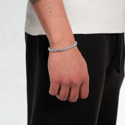 Tennis Bracelet (Silver) 5mm
