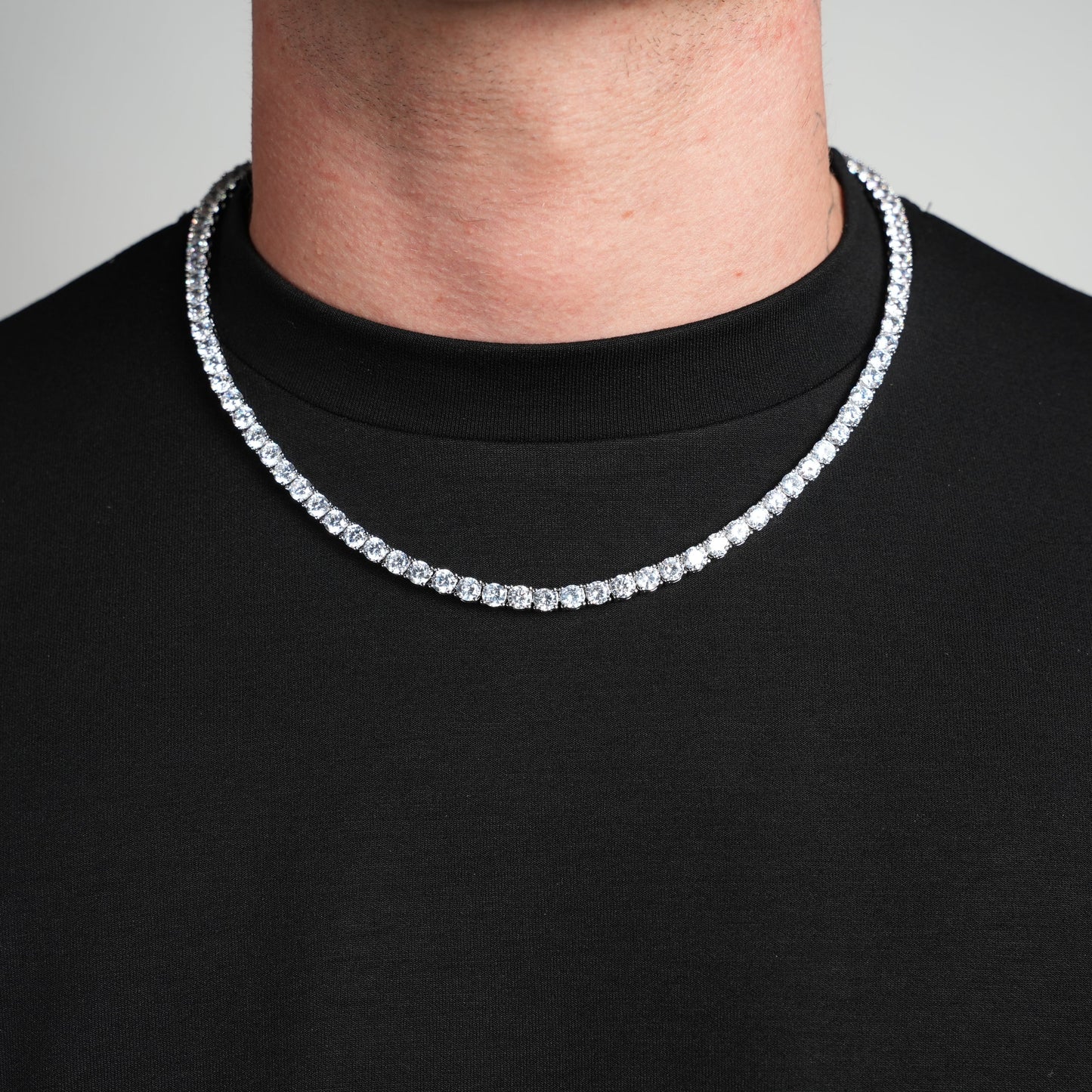 Tennis Chain (Silver) 5mm