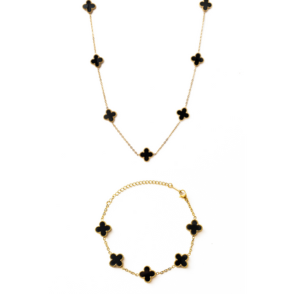 Clover Set (Gold/Black)