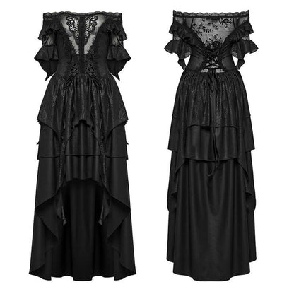 Punk Rave Jezebel Elf Off Shoulder Dress