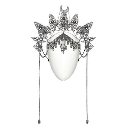 Punk Rave Nicandra Gothic Skull Crown