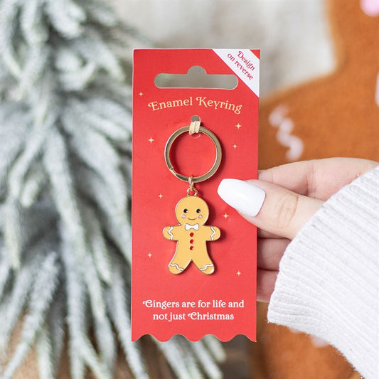 Gingerbread Man Keyring Sold by Funny Store