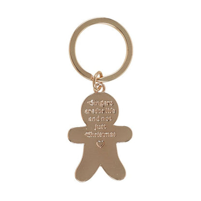 Gingerbread Man Keyring Sold by Funny Store