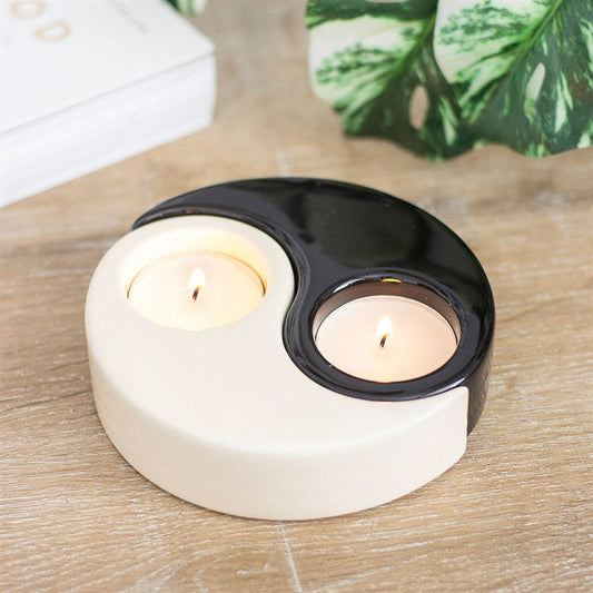 Yin Yang Tealight Candle Holder Sold by Funny Store