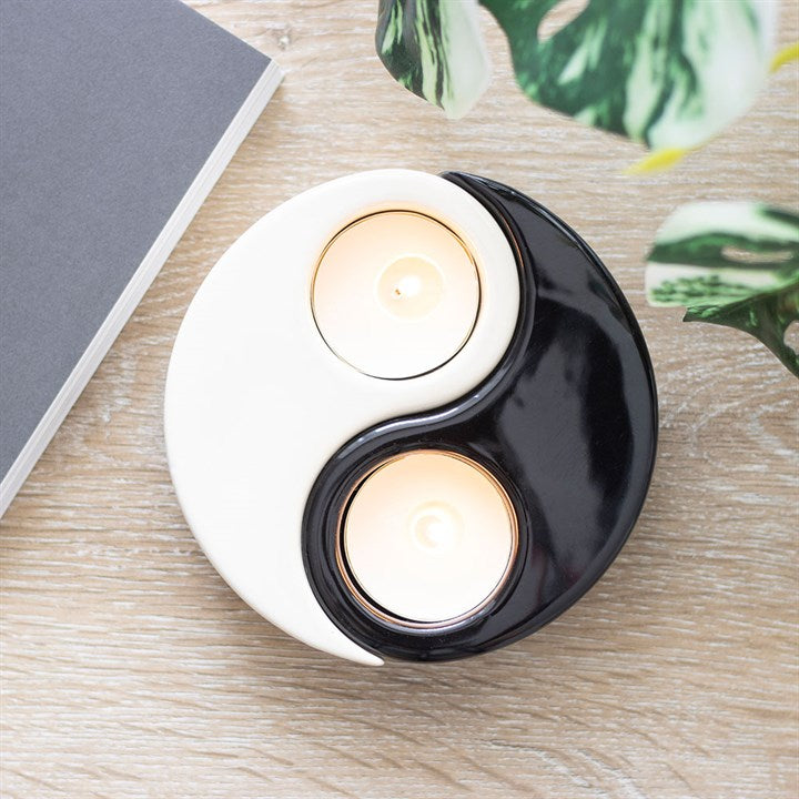 Yin Yang Tealight Candle Holder Sold by Funny Store