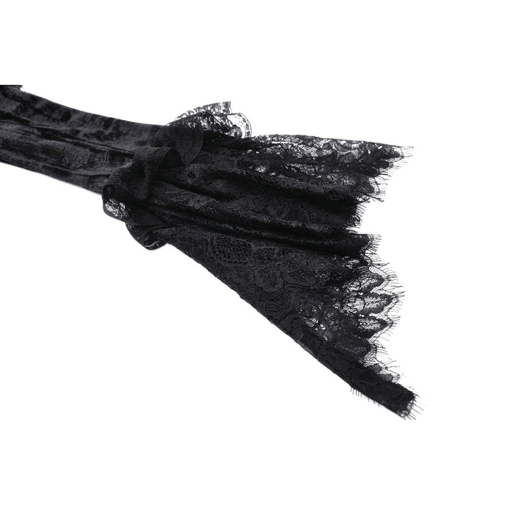 Dark In Love Zathura Off The Shoulder Lace Maxi Dress