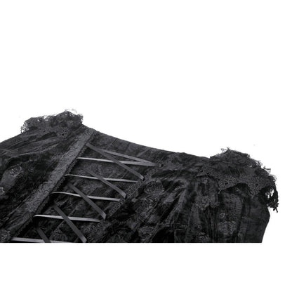 Dark In Love Zathura Off The Shoulder Lace Maxi Dress