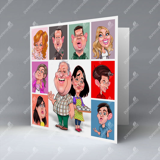 A Few Doors Doon - Greetings Cards
