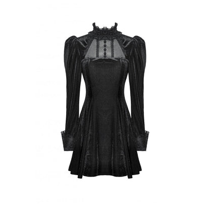Dark in Love Inez Dark Elegant Velvet Lace Gown
