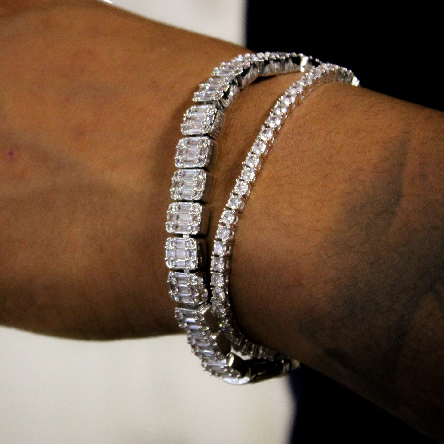 Tennis Bracelet (Silver) 3mm