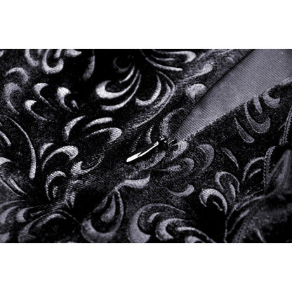 Dark In Love Zira Velvet Fishtail Skirt