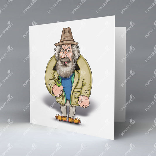 Big Man - Greetings Card