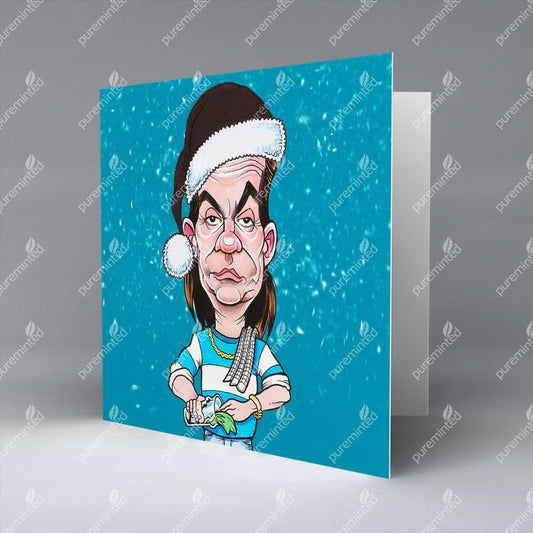The Barman - Christmas Card