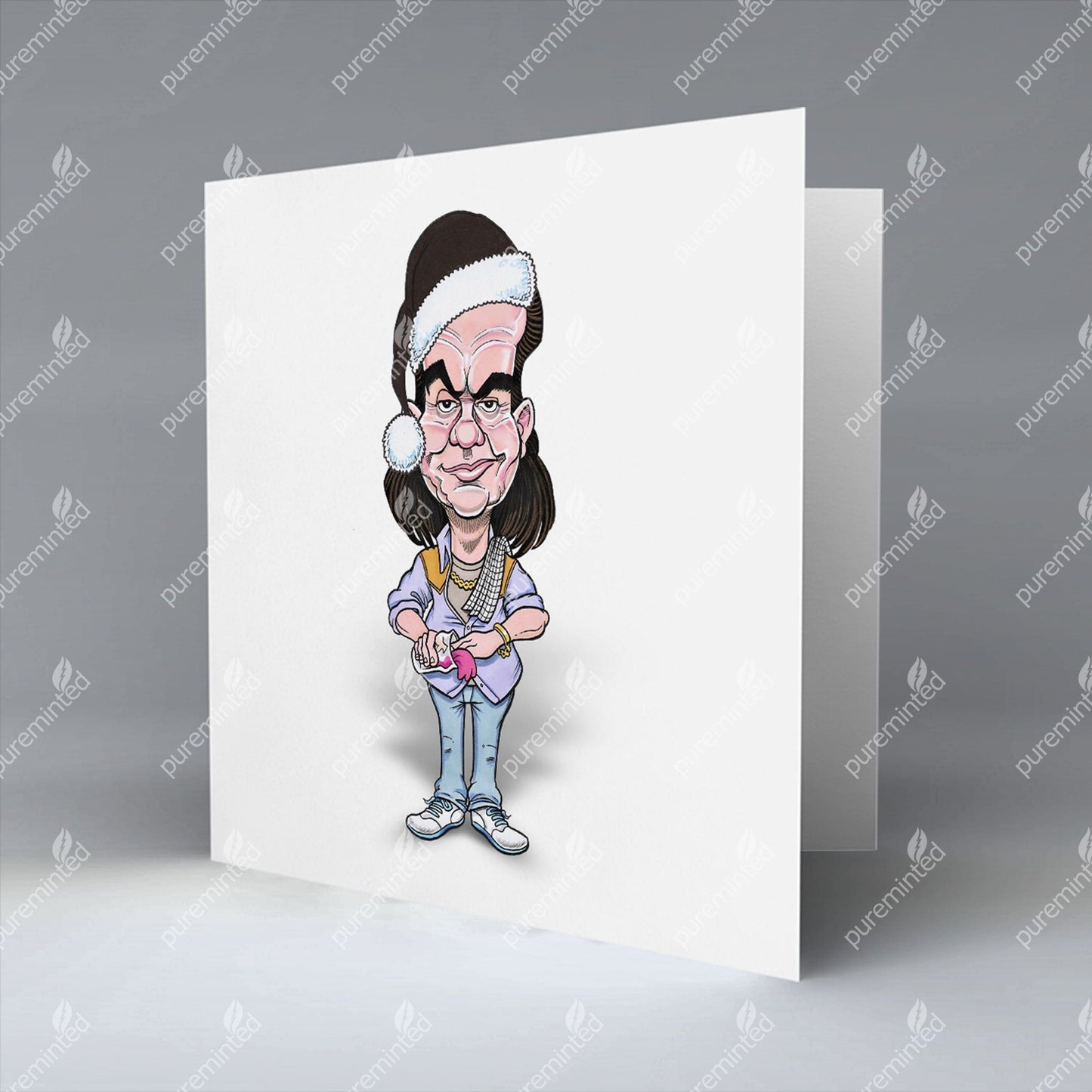 The Barman - Christmas Card