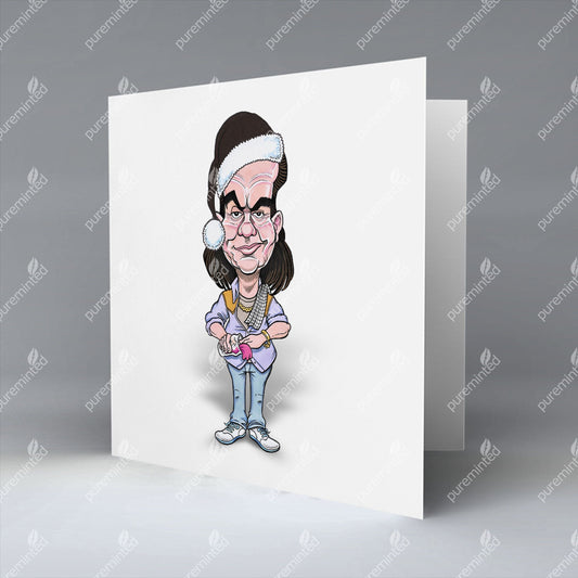 The Barman - Christmas Card