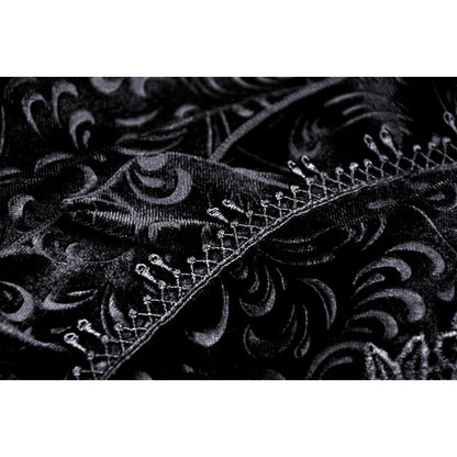 Dark In Love Zira Velvet Fishtail Skirt