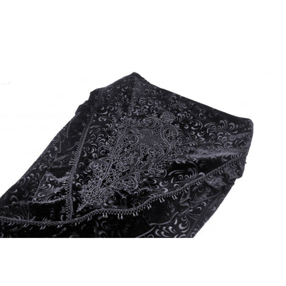 Dark In Love Zira Velvet Fishtail Skirt