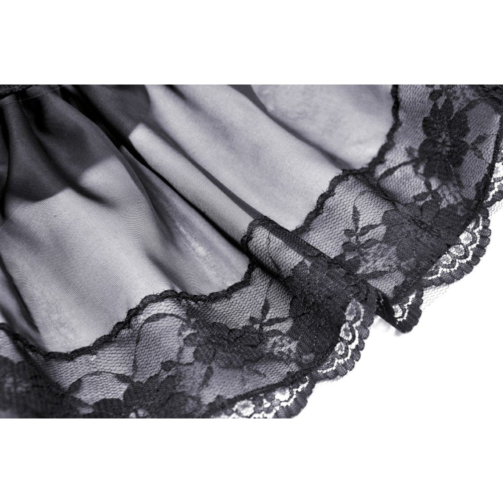 Dark In Love Fringilla Mini Skirt