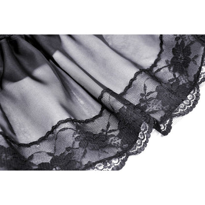 Dark In Love Fringilla Mini Skirt