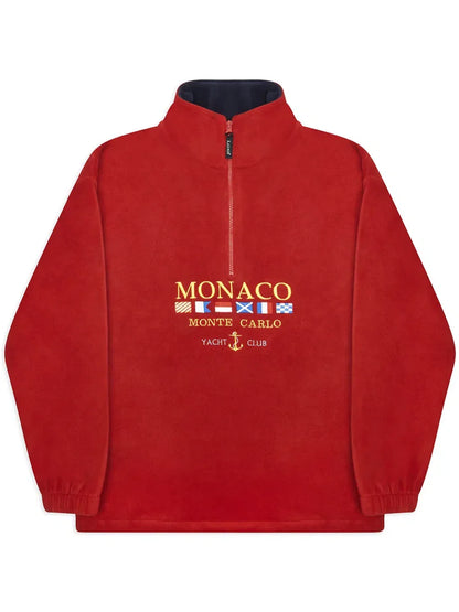 Monaco Vintage Fleece Red