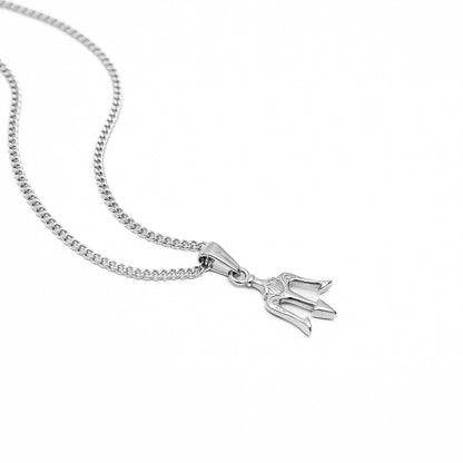 Trident Pendant (Silver)
