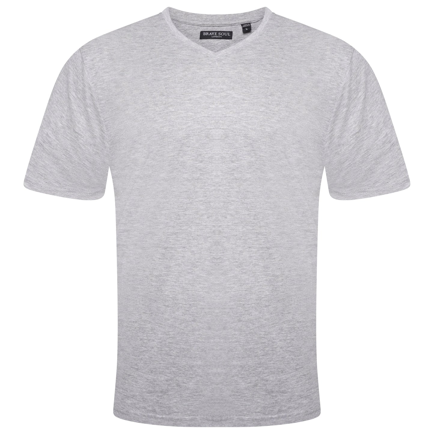 Brave Soul Saint Cotton V Neck T-Shirt