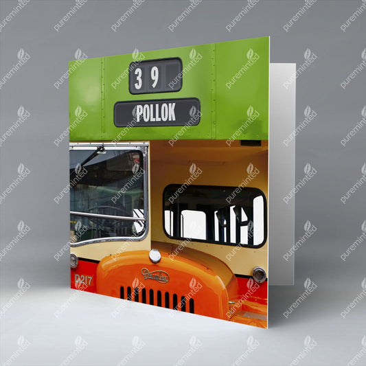 Pollok Greetings Card