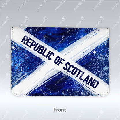 Republic of Scotland Flag - Passport Holder