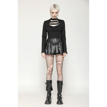 Dark in Love Zyla Edgy Minimalist Multi-Way Top