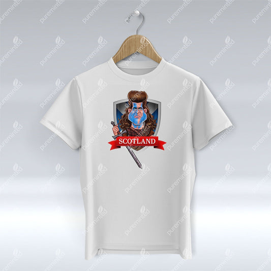 William Wallace - Scotland Shield T-Shirt