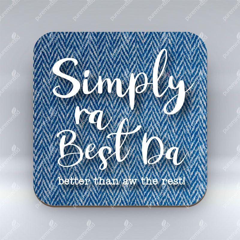 Simply ra Best Da - Coaster