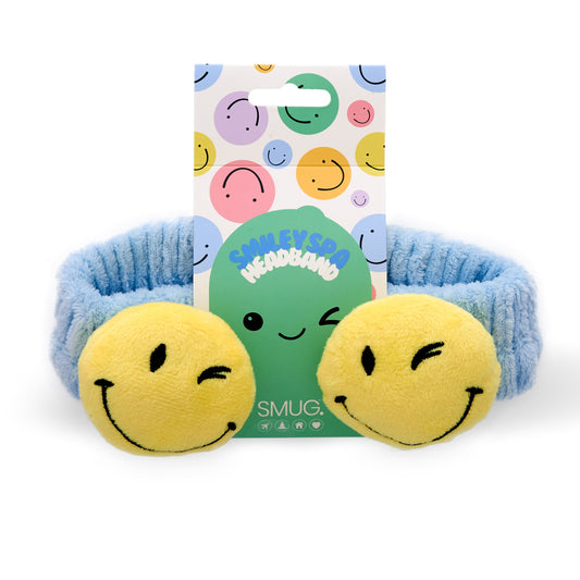 Novelty Spa Headband - Smiley