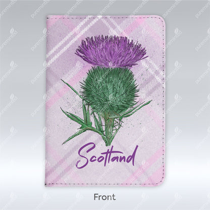 Tartan Thistle - Passport Holder