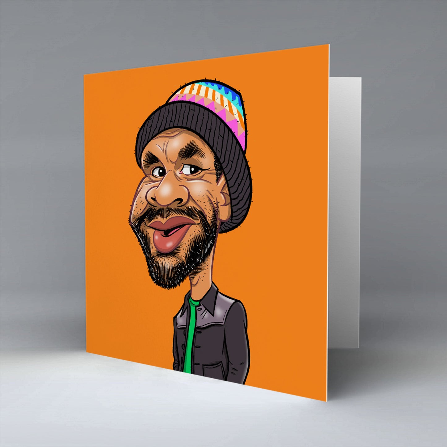 The Lorry Driver - Greetings Card