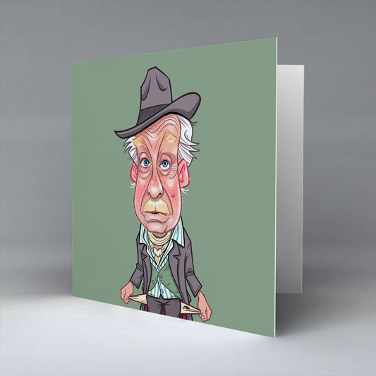 The Old Timer - Greetings Card