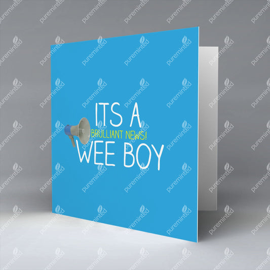 It's a Wee Boy