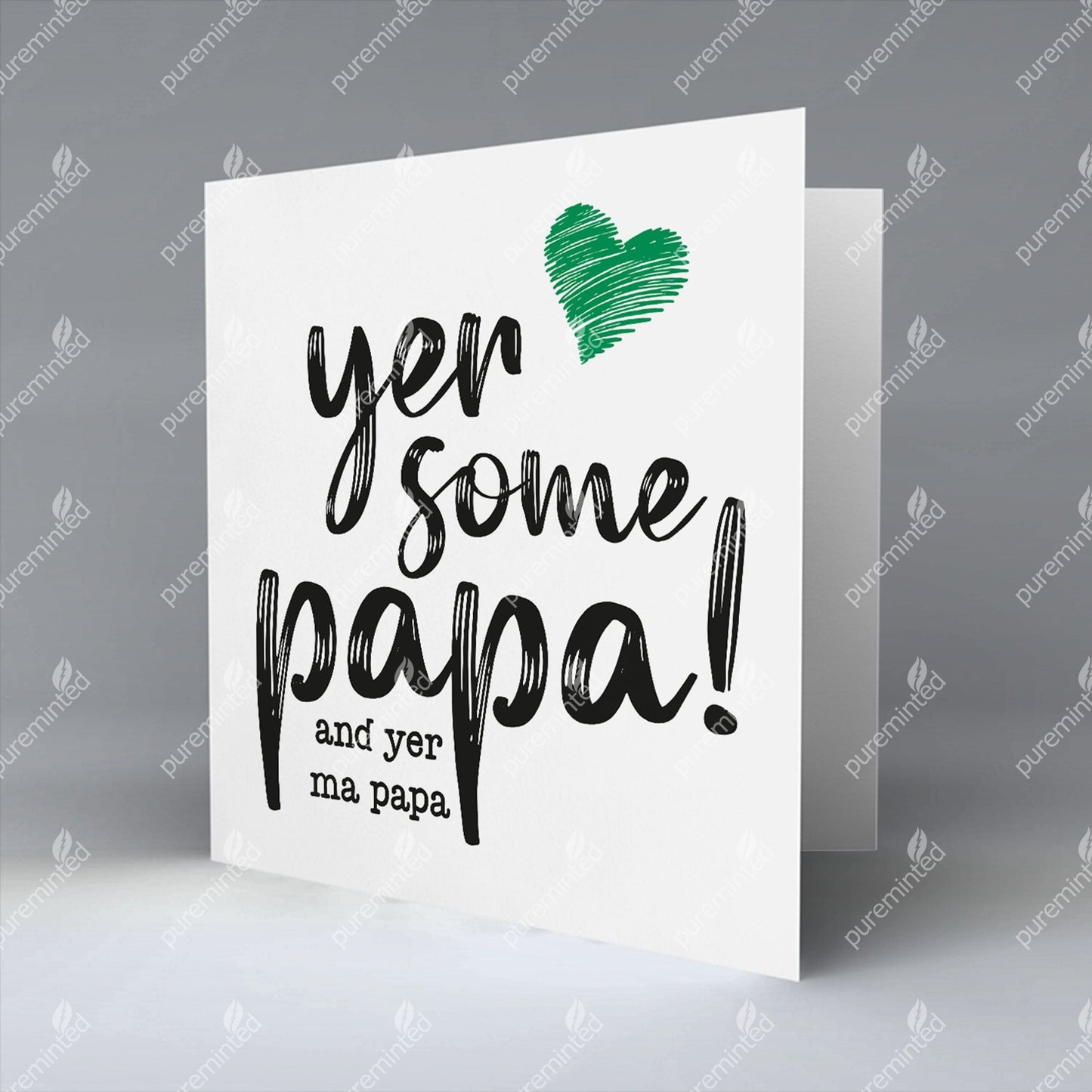 yer some papa! - Greetings Card