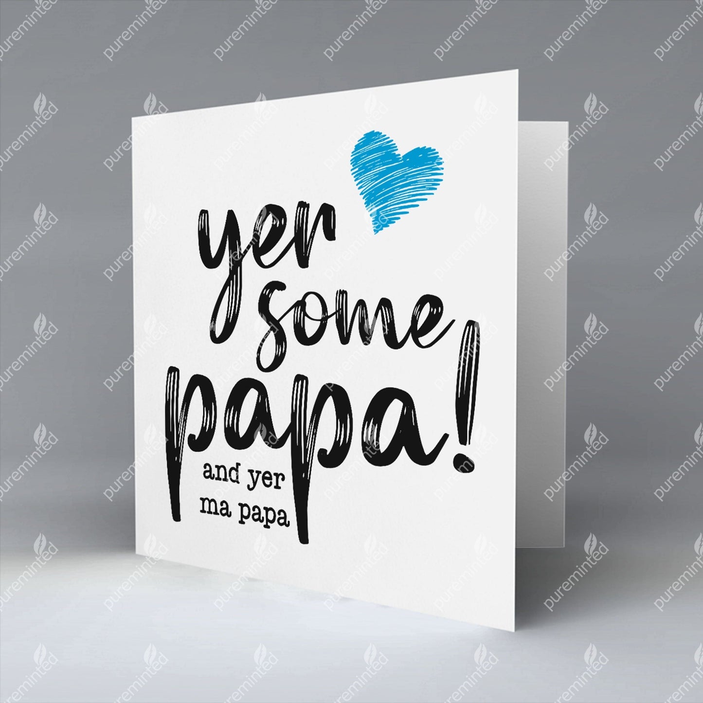 yer some papa! - Greetings Card